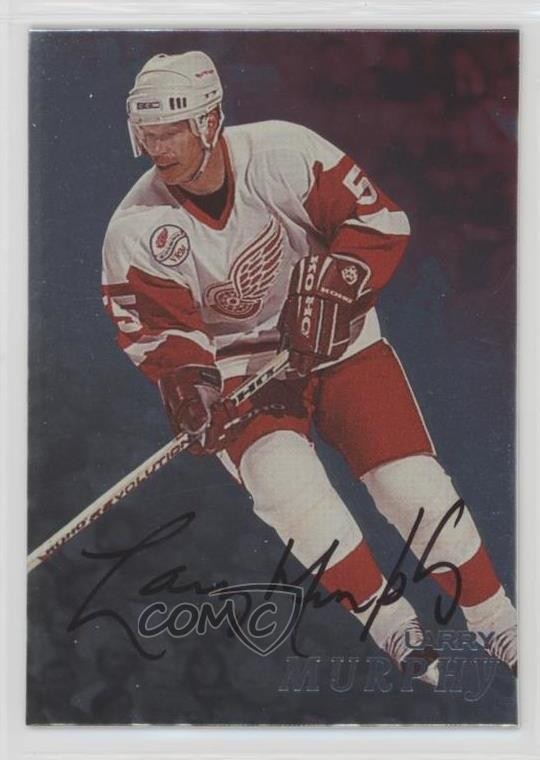 1998-99 ITG Be A Player Silver Auto Larry Murphy #48 Auto HOF 11jd