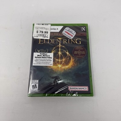 NEW SEALED Microsoft Xbox Series X/S: Elden Ring Shadow of the Erdtree Edition