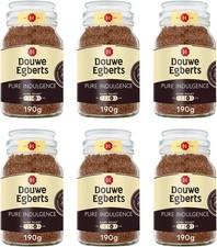 Douwe Egberts Pure Indulgence Dark Roast Instant Coffee 190g (Pack of 6 Jars,...