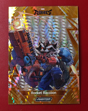 2025 Kakawow Phantom Marvel Rivals Gold Z-Foil Rocket Raccoon #PMR-ZFO-17 31/50