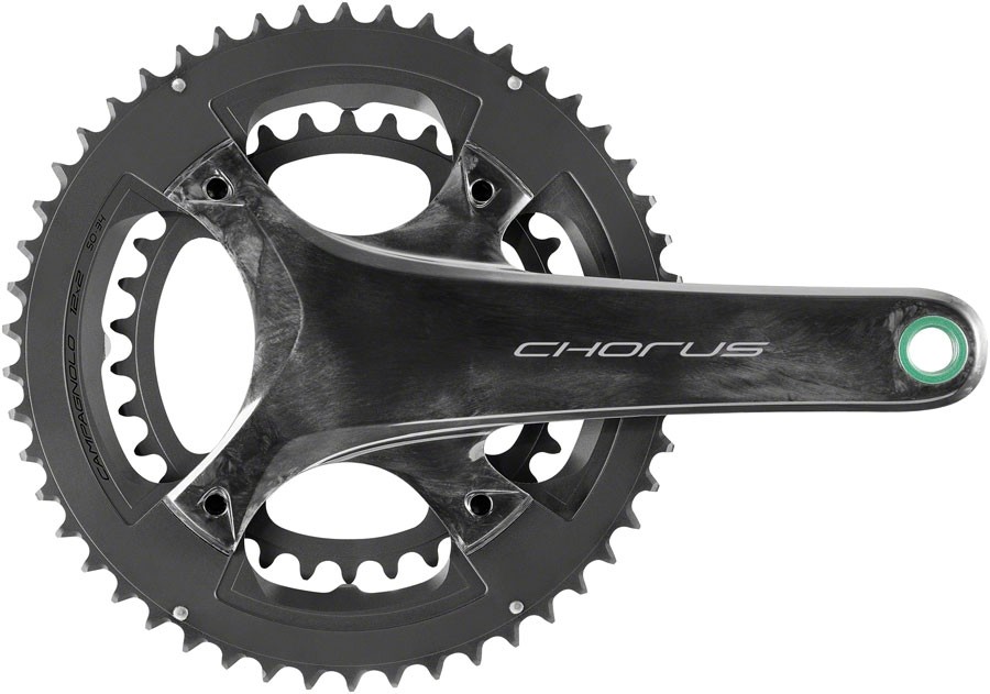 Guarnitura pedivella Campagnolo Chorus Ultra Torque Carbon 2x12 vano 172,5 mm carbonio