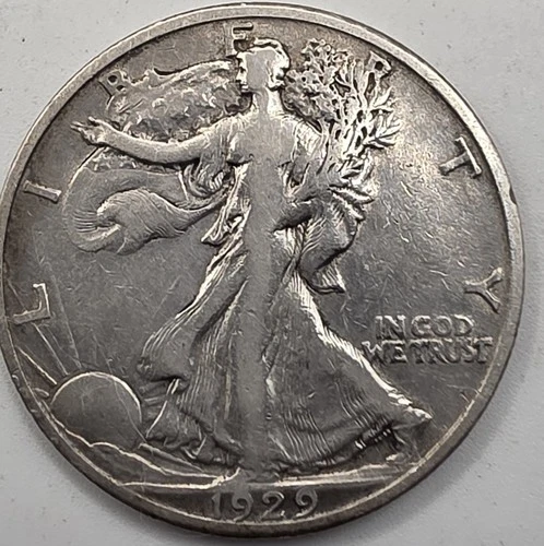 1929-S 50C *SILVER*  Walking Liberty Half Dollar   GREAT WAY TO BUY SILVER