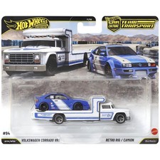Inhand- Hot Wheels 2026 Premium Team Transport Volkswagen Corrado Retro Rig