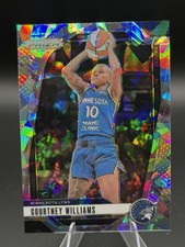 2024 Panini Prizm WNBA - Courtney Williams #79 Ice Prizm Minnesota Lynx Card NM