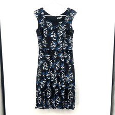 floral cloqu fitted sheath dress by zac posen Zac Posen Embroidered Lace Organza Sheath Dress In Black - 83% Off