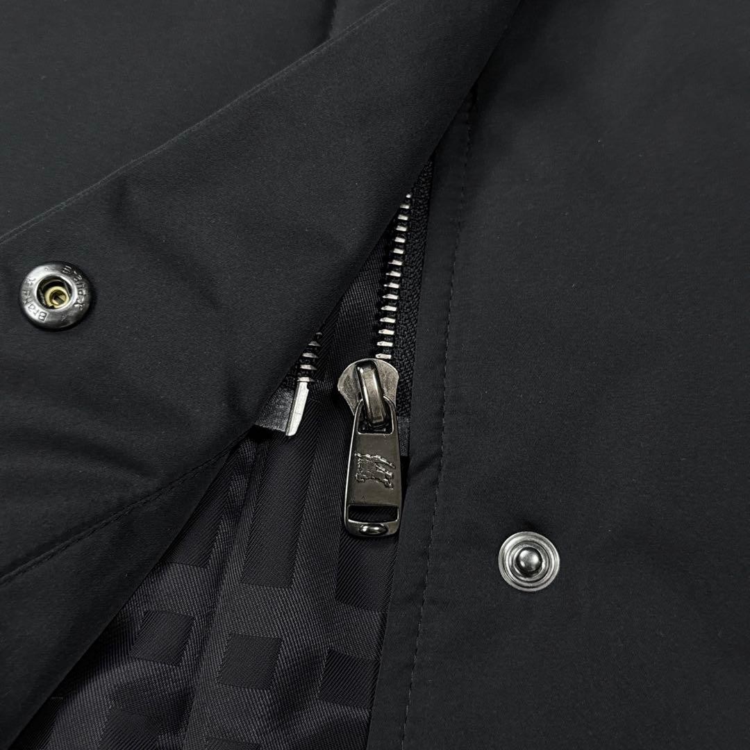 Burberry  Excellent Condition  London Padded Fur Coat Fox Black Size 40 thumbnail 15