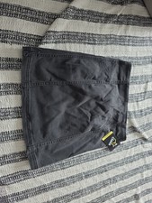 NEW Art Class Girl's Black Wash Denim Skirt Size Large 10/12