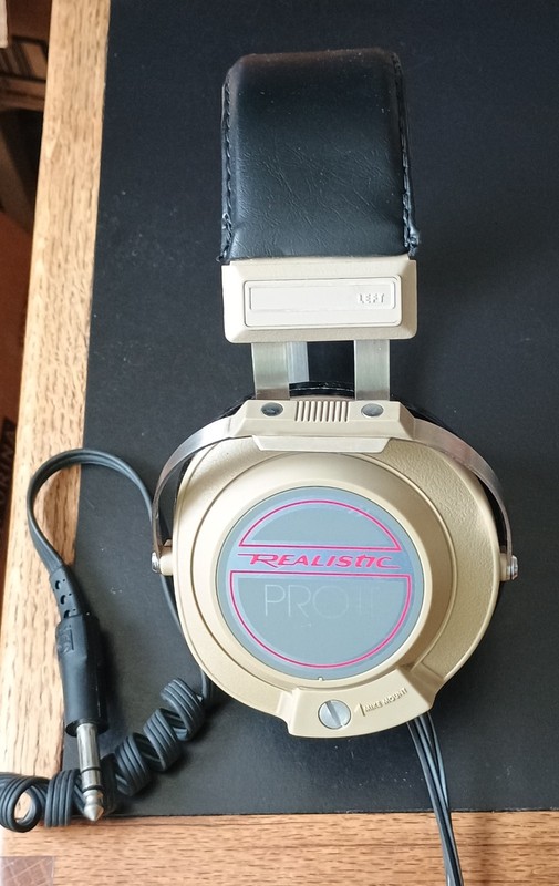 Vintage KOSS REALISTIC Pro 2 II Stereo Headphones Audiophile Delight Old School