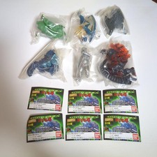 Godzilla 4 capsule toy figure set all 6 types set Bandai