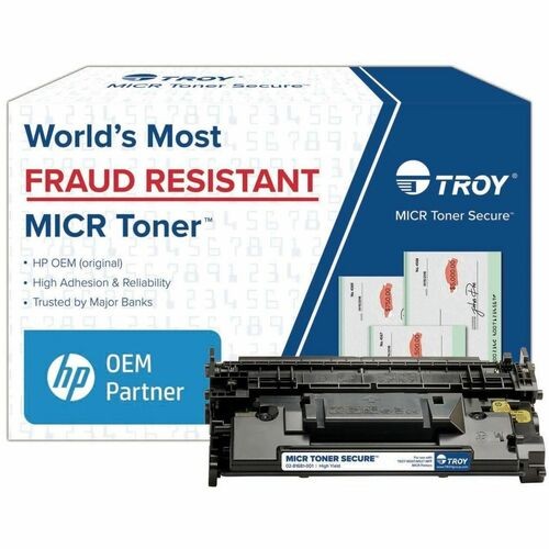 Troy Toner Secure MICR High Yield Toner Cartridge - Alternative for HP 289X CF2 73590₽