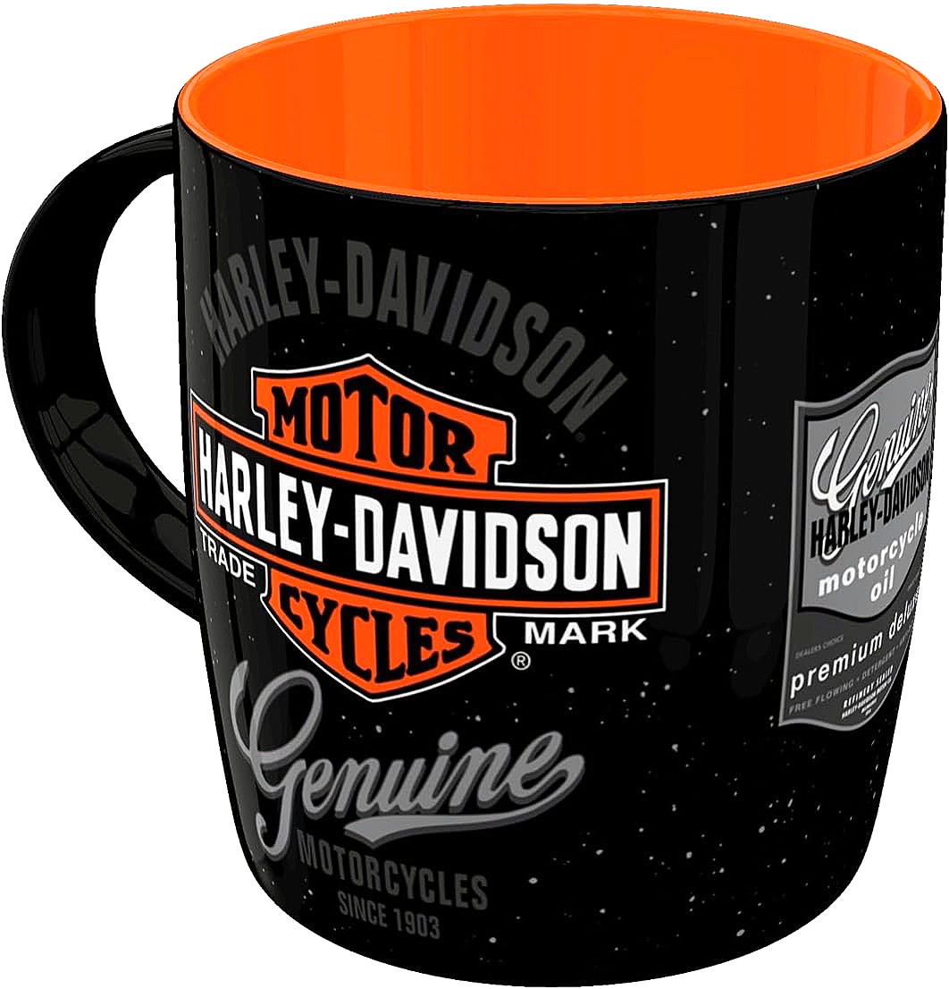 Harley Davidson Motorbike Mug, Nostalgic Art Harley-Davidson Motorcycle Mug