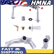 Upgraded 2024 Metal Coolant Water Pipe System Kit for Jaguar XE XF XJ F-Type 3.0