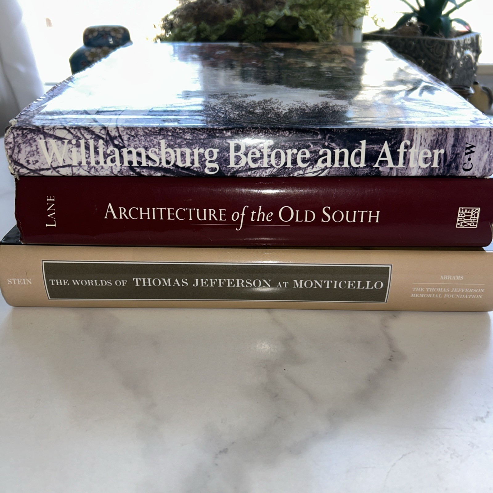 Coffee Table Books Lot of 3 Large Design & History Books For Inspiration & Decor-image