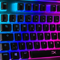 4P5P4AD#ABD HyperX Pudding Keycaps Full Key Set ABS Black (DE Layout) Tastat ~D~