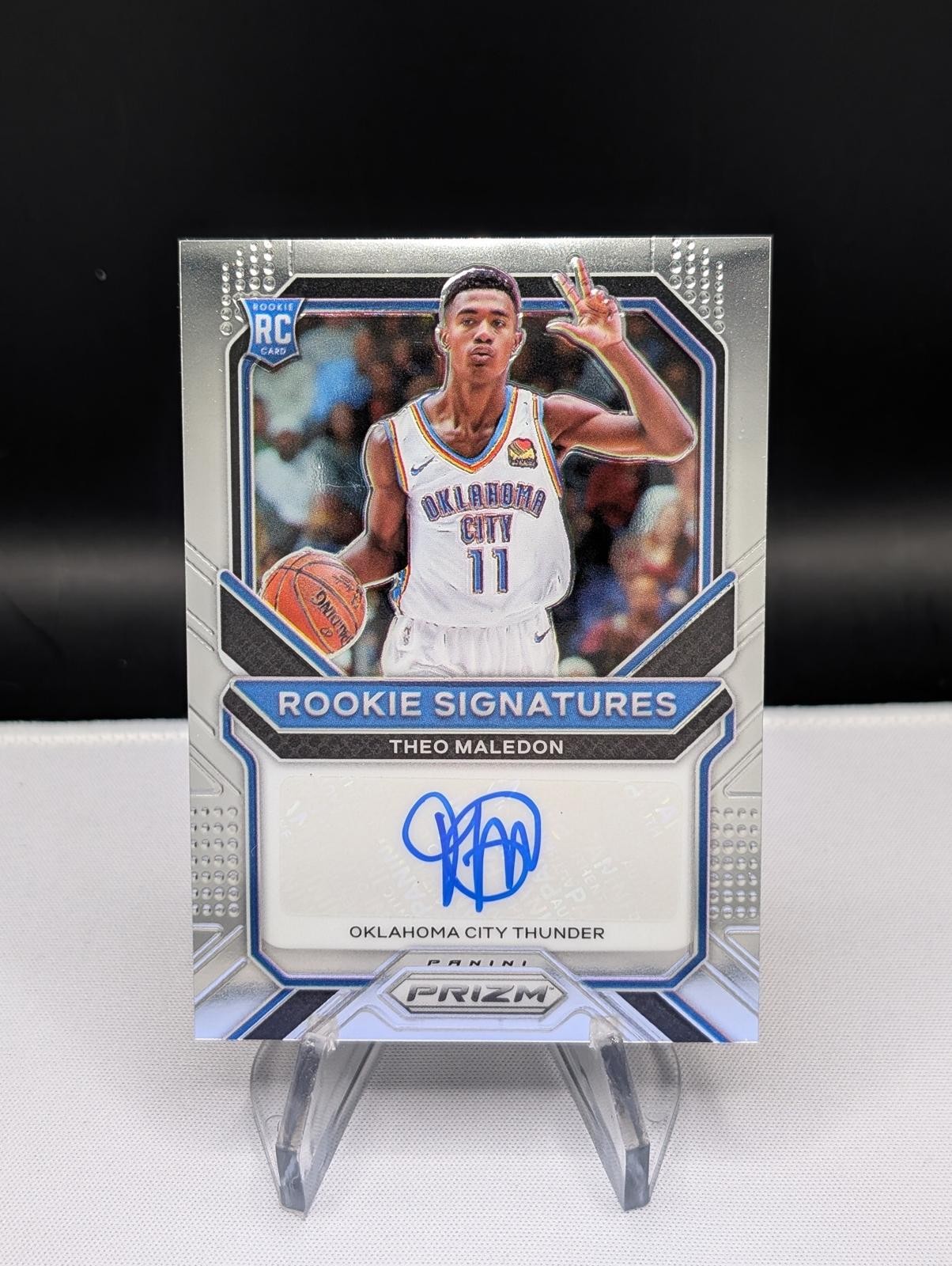 2020-21 Panini Prizm #RS-TML Theo Maledon Rookie Signatures