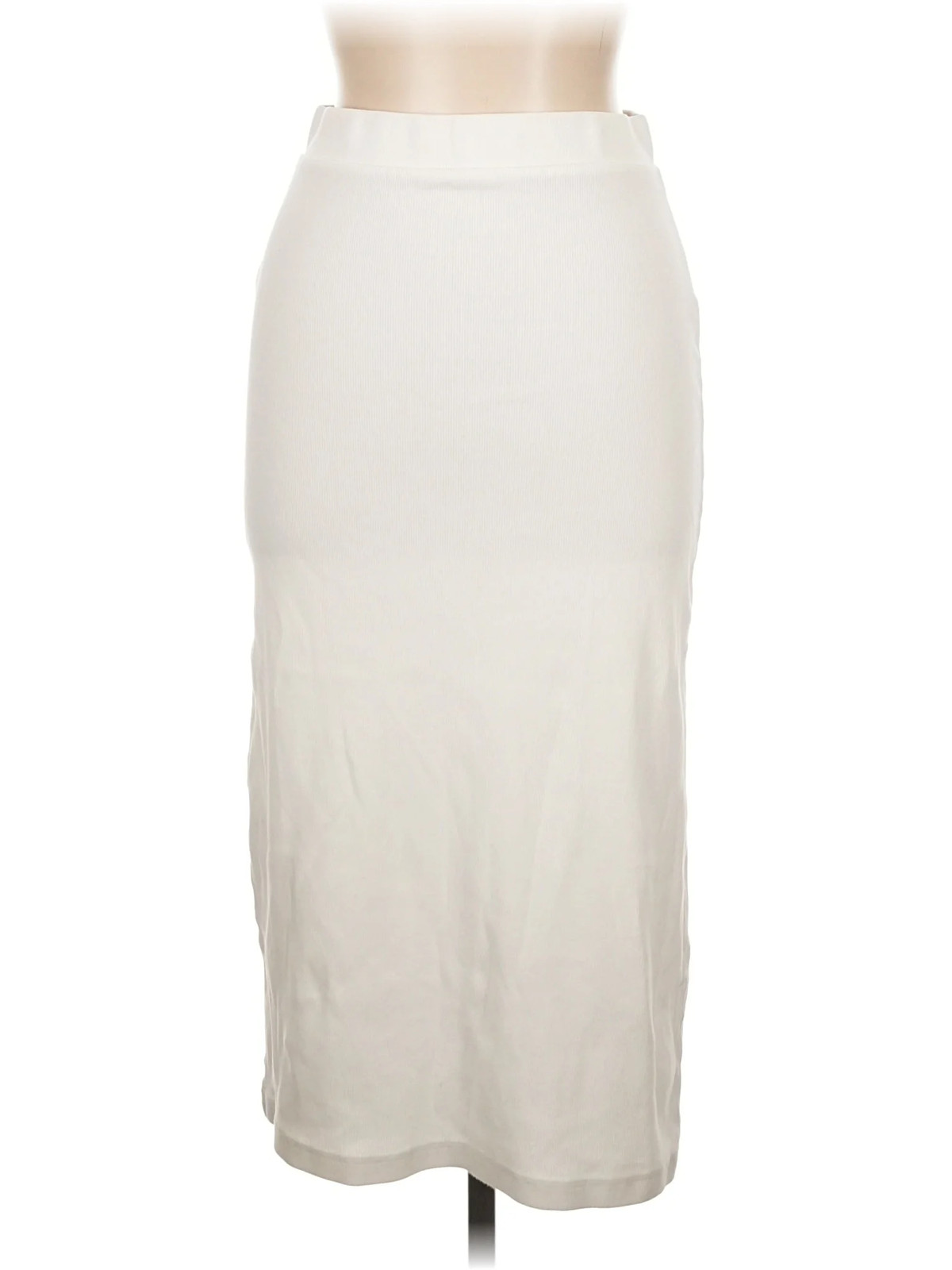 Zara Women Ivory Formal Skirt L