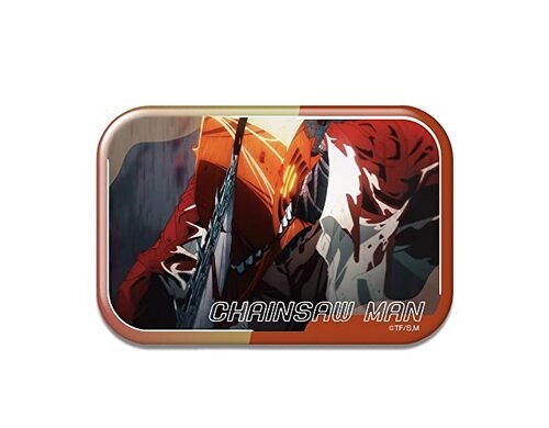 Insignia rectangular de hojalata para agente de licencias Motosierra Hombre BRAN-C001-m07