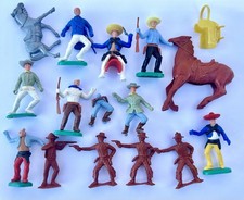 Vintage Timpo Cowboys Soldiers Mixed Lot