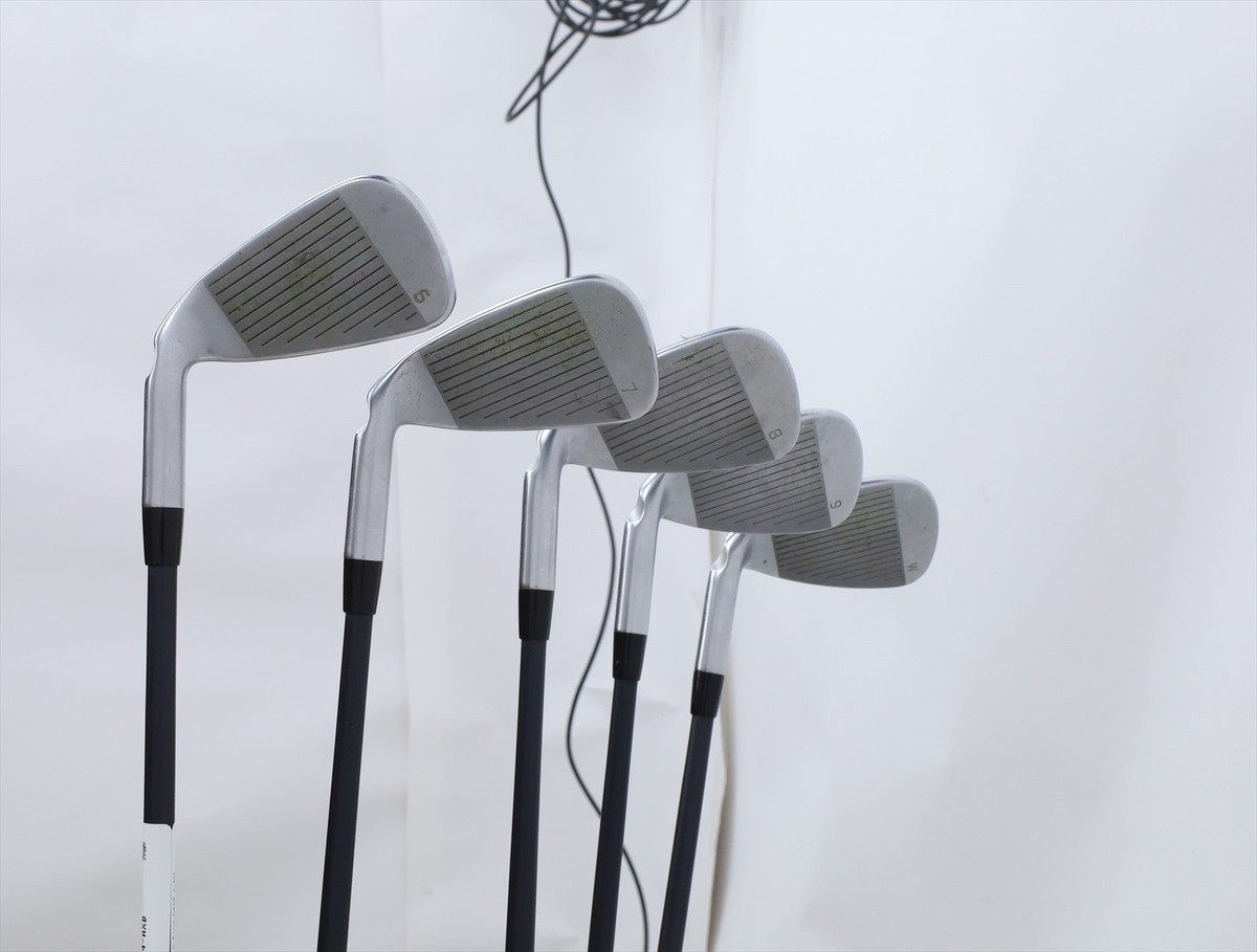 Ping G410 Green Dot Iron Set 6-Pw Senior Flex Ping Alta Cb