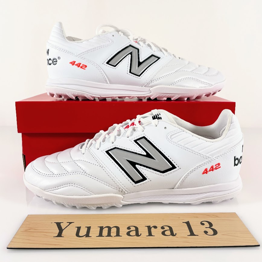 New Balance 442 PRO TF V2 White Width 2E MS41TWT2 Men's Size | eBay