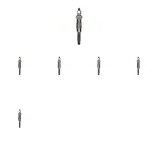 6 x Glühkerze KAMOKA für ALFA ROMEO, ARO, AUDI, BEDFORD, BERTONE, BMW