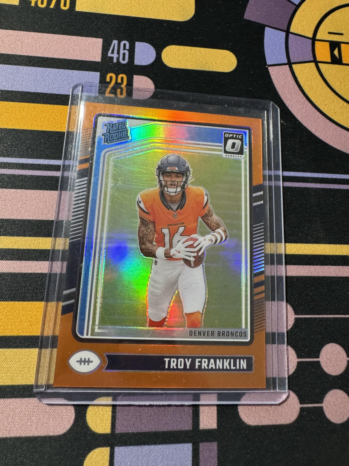 2024 Donruss Optic #294 Troy Franklin Orange #/249