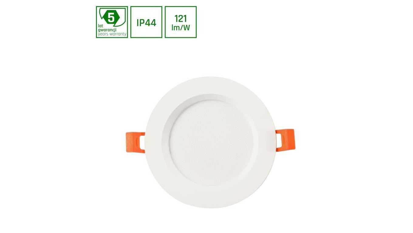 5904433135351 DURE 3 MAX DOWNLIGHT 28W CW 230V 110st IP44 IK06 Fi230x30 BIAY ok 8790₽
