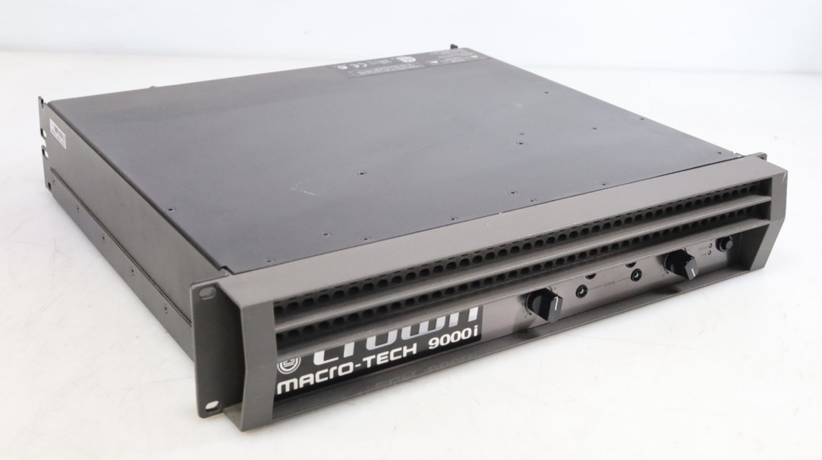 Crown Macro-Tech 9000i 2Ch Power Amplifier No Power Adapter | eBay
