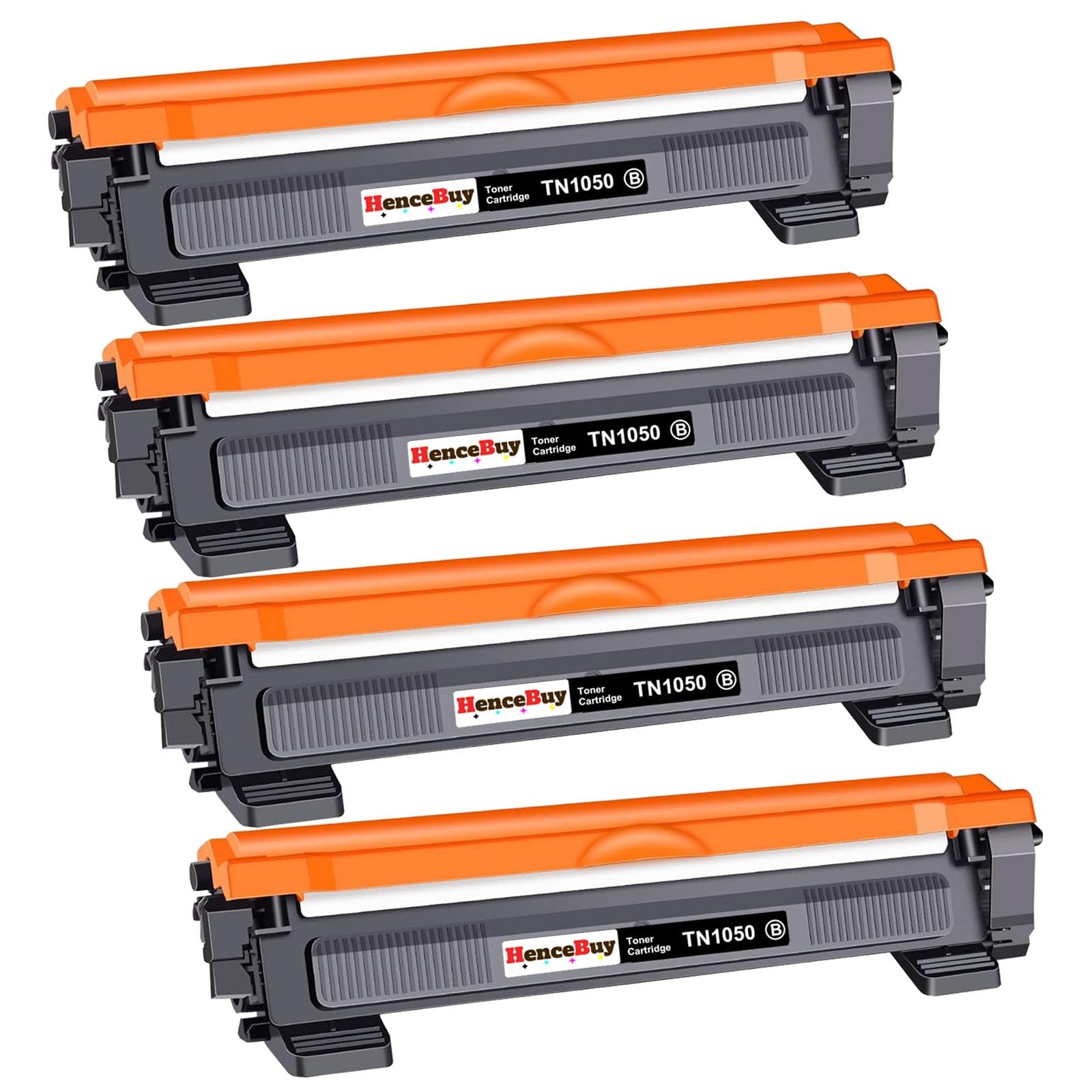 Toner TN 1050 Noir compatible Brother - Lot de 4 pour imprimer vos documents de télétravail à la maison