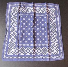 Vintage Bandana All cotton, bobcat wash fast , made in the USA bandana