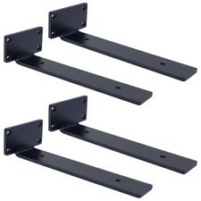 FLOATING SCAFFOLD SHELF Brackets   (Pack of 4 )   4 different sizes  Heavy duty