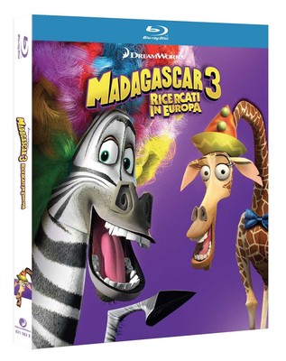 Madagascar 3 (New Linelook) (Blu-ray) Cartoni Animati Vernon Darnell (UK IMPORT)