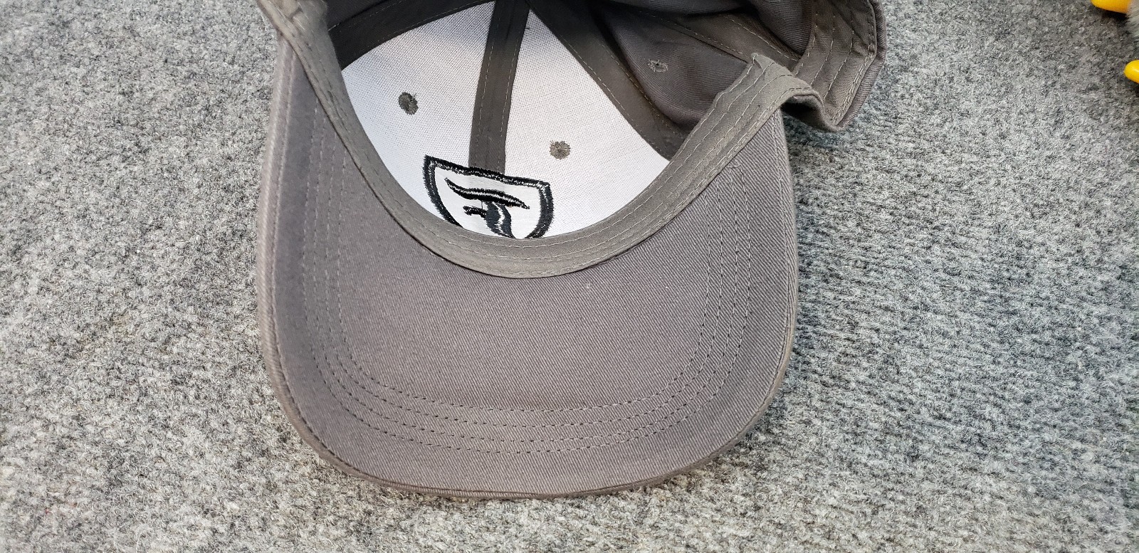 Firestone Hat Cap Hook Loop Back One Size Gray Bl… - image 6