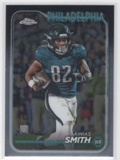 #286 2024 Topps Chrome BASE Ainias Smith RC Eagles