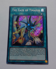 DER BLICK DES TIMAEUS MZMU-DE013 SECRET RARE 1.AUFLAGE YUGIOH *NEU & MINT*
