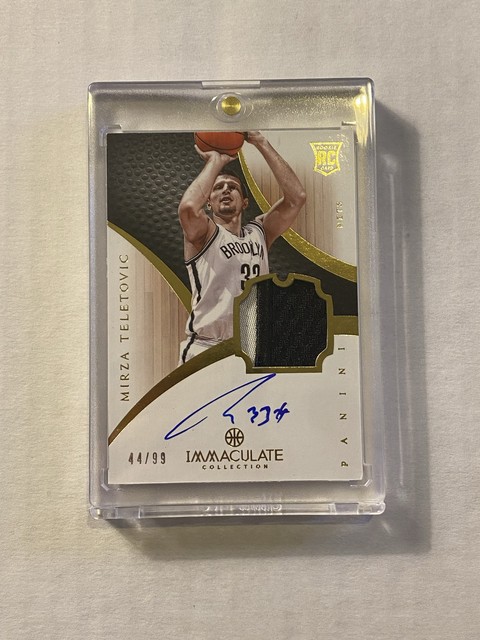 '12-13 Panini Immaculate Collection - Mirza Teletovic #181 /99 (AU, MEM, RC)