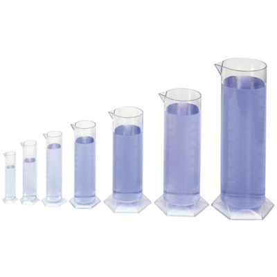 EDUPLAY 120-018 Messzylinder, transparent, 7-teilig (1 Set)