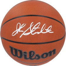 John Stockton Utah Jazz Autographed Wilson Official Game Basketball