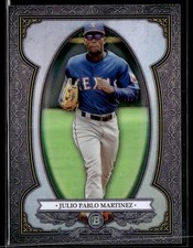 2019 Bowman #BS-19 Julio Pablo Martinez Bowman Sterling Continuity Card 0603L
