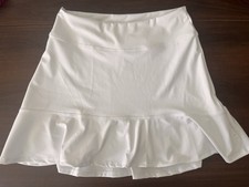 Tiger friday dancewear White ballroom Skirt NWOT Size Adult Medium J