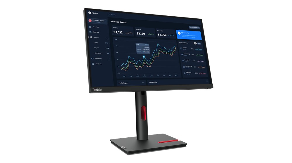 Lenovo ThinkVision T22i-30 computer monitor 54.6 cm (21.5"") 1920 x 1080 pixels