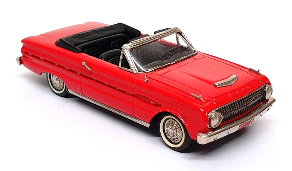 Ford Falcon 1963 convertible Brooklin Models escala 1/43 BRK112 - rojo Foto 2 de 4