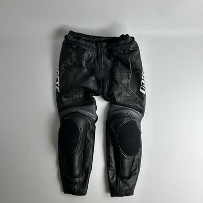 Dainese Delta 3 Leather Moto Trousers In Black Size 50 | eBay
