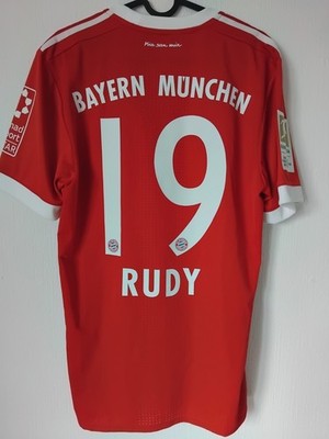  Bayern  München Trikot Adidas 7 Saison 2017 #19- Rudy Home  Adizero Fussball 