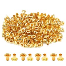 2MM Tiny Grommets Eyelets 200 Pcs, Self Backing Eyelets for Bead Cores, Clothes
