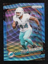 2025 Panini Prizm Blue Wave Prizm 117/230 Chop Robinson #20 1bi3