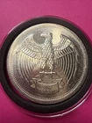1 oz Vintage 1973 A. Letcher Mint Eagle .999 Fine Silver Round & Capsule