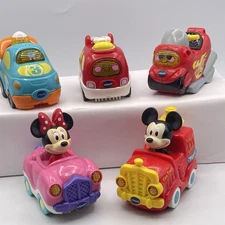 Vtech Go Go Smart Wheels Vehicles Mickey Minnie Mouse Motorcycle Fire Truck etc.