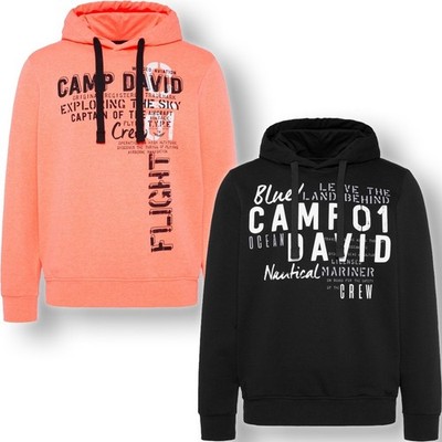 Camp David Hoodie Sweatshirt M-4XL Neon Pullover Kapuze Pulli Etikett 99,95 3621