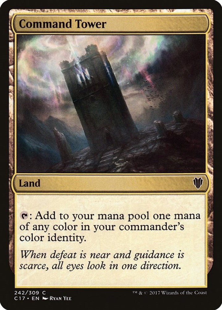 Command Tower Commander 2017 MTG 242 NM